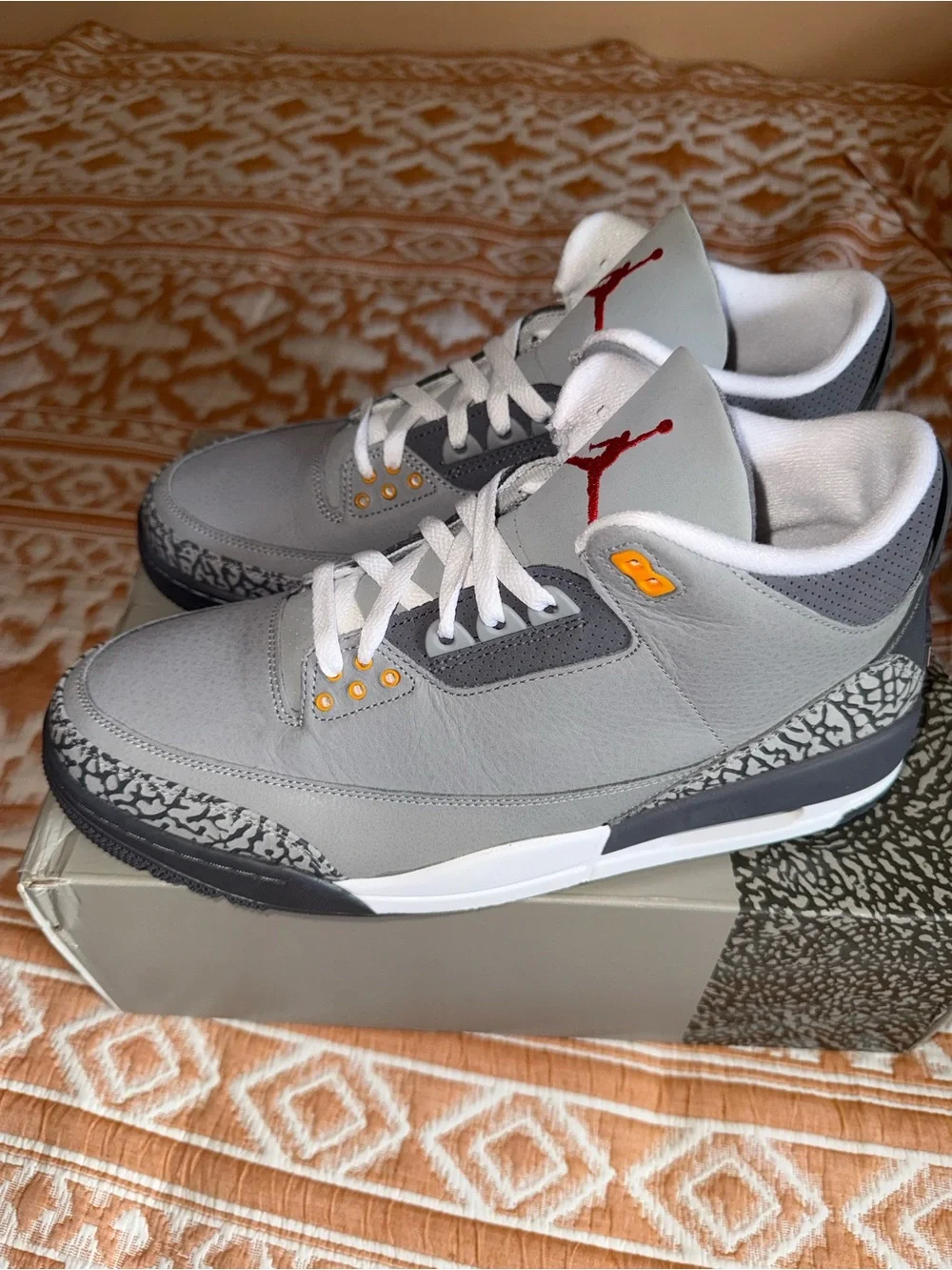 Air Jordan 3 Retro Cool Grey Size 12